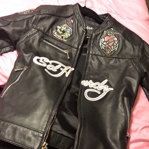 Leather jacket